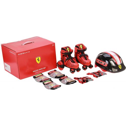  Ferrari FK10-1RED2629 My First Skate Combo Set, Red, Size 26-29