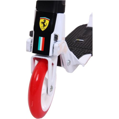  Ferrari Foldable Scooter with Backpack Bag Kick Push Adjustable for Kids Adults