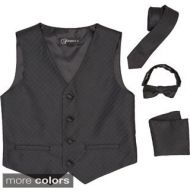 Ferrecci Boys 4-piece Vest Set by Ferrecci