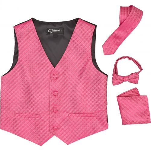  Ferrecci Boys 4-piece Vest Set by Ferrecci