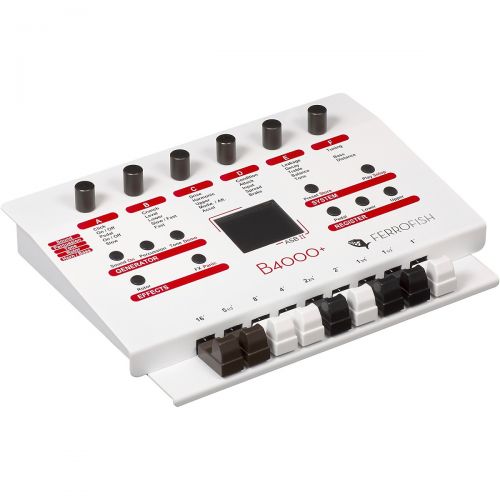  Ferrofish},description:Our B4000+ puts a unique authentic organ sound into a valuable modern design. Youll have fun handling the B4000+ using real drawbars, high-resolution potenti