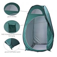 Ferty Outdoor Pop-Up Shower Privacy Shelter Tent, Waterproof Portable Set Up Toilet Changing Camping Beach Dresses Fitting Room with Carry Bag [US Stock]