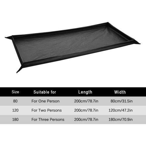  Fesjoy Waterproof Camping Tarp,Waterproof Camping Tarp Tent Footprint for Camping Hiking Beach Picnic Survival