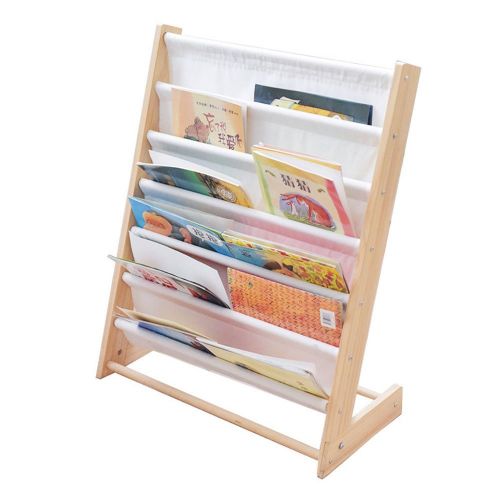  Fessyc fessyc Kids Shelf Children Bookcase Magazine Rack Bookshelf Children Play Shelf