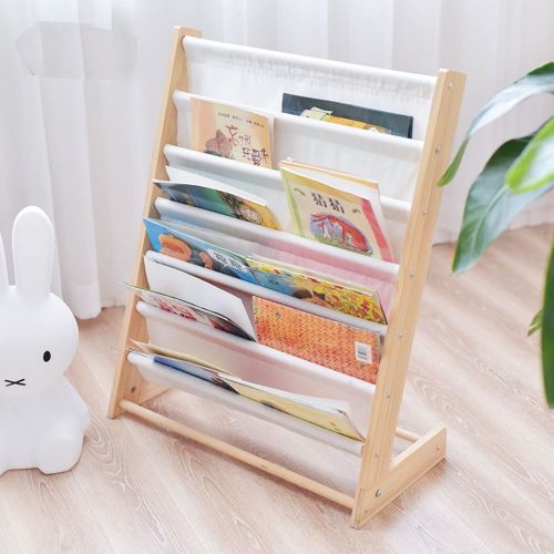  Fessyc fessyc Kids Shelf Children Bookcase Magazine Rack Bookshelf Children Play Shelf