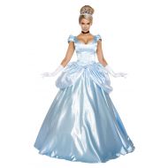 Fest Threads 3 Piece Princess Cinderella Ball Gown Top & Skirt Dress Costume