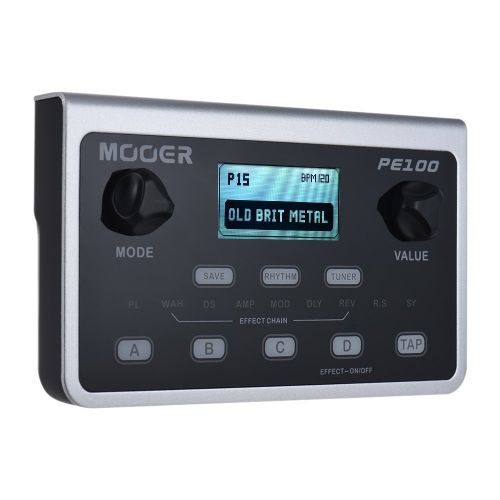  Festnight Guitar Effect Pedal, PE100 Portable Multi-effects Processor Pedal