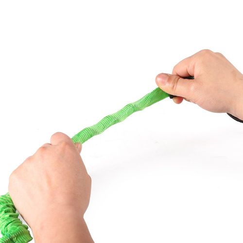  Festnight Safe Night Elastic Paddle Leash Elasticated Safety Line Rope Kayak Canoe Rowing Boat Fishing Rod Lanyard Security Lead, Green