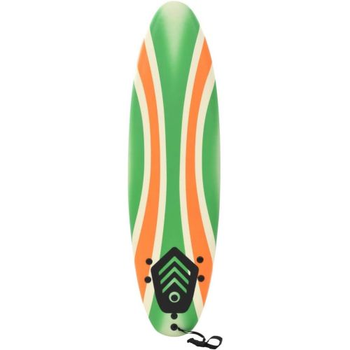  Festnight- Surfbrett Stand Up Paddle Board mit Traktionspad Inklusive 1 Leine und 3 abnehmbaren Kunststofffinnen 170 cm