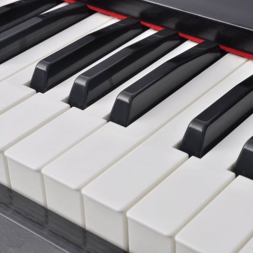  Festnight 88-key Digital Piano with 150 different sounds and Pedals Black Melamine Board, includes an Adapter and a Power Cord