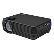 Festnight-1 Festnight X5 Mini Video LCD Projector 1080P Multimedia Home Theater Projector Built-in Speaker Portable Beamer Movies Player for Home Cinema TVs Laptops Games Smartphones