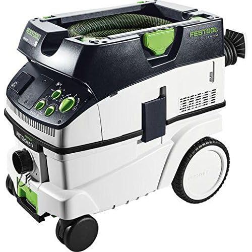  Festool Absaugmobil CTM 26 E AC CLEANTEC Herstellernr. 574978, 1200 W, Schwarz/Gruen