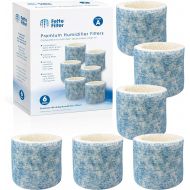 Fette Filter - Upgraded Blue Mesh Antimicrobial Treated Layer Humidifier Wicking Filters Compatible with Honeywell HAC-504AW, Filter A for Models HAC-504, HAC-504AW, HCM 350 and Ot