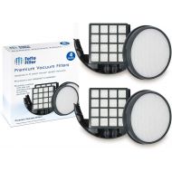 Fette Filter - Upright Vacuum Filter Kit Compatible with Hoover WindTunnel 3 Pro Pet. Compare to Part # 303903001 & 305687002. (Pack of 2)