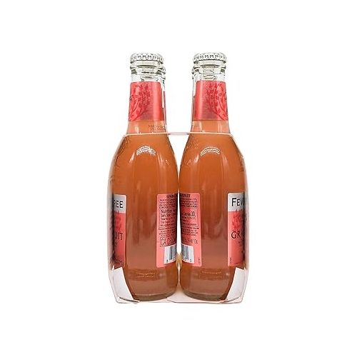  FEVER-TREE Sparkling Pink Grapefruit Mixer, 6.8 Fl Oz (Pack of 4)