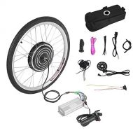 Fghfhfgjdfj fghfhfgjdfj 500W 36V Electric Bicycles E-Bike 26inch Front Wheel Conversion Kit Powerful Cycling Brushless Motor Replace Set