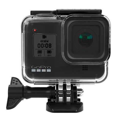  FitStill 60M Waterproof Case for GoPro Hero 8 Black, Protective Underwater Dive Housing Shell with Bracket Accessories for Go Pro Hero8 Action Camera