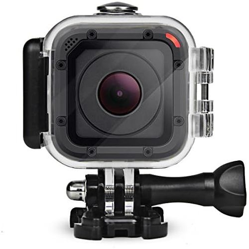  FitStill 60M Dive Housing Case for GoPro Hero 5 Session Waterproof Diving Protective Shell with Bracket Accessories for Go Pro Hero5 Session & Hero Session