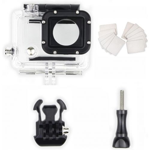  FitStill Replacement Dive Housing Case Waterproof Housing for HERO4, HERO3+ and HERO3