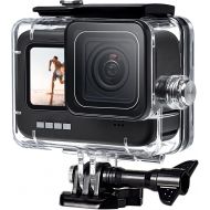 [아마존베스트]FitStill 60M Waterproof Case for GoPro Hero 9 Black, Protective Underwater Dive Housing Shell with Bracket Accessories for Go Pro Hero9 Action Camera