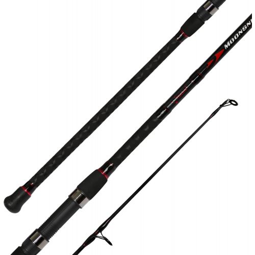  Fiblink Surf Spinning Fishing Rod 2-Piece Graphite Travel Fishing Rod(12-Feet & 10-Feet)