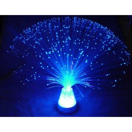  Fibre Optic Ice Lamp Funtime Gifts Ice Fibre Optic Lamp (Blue)