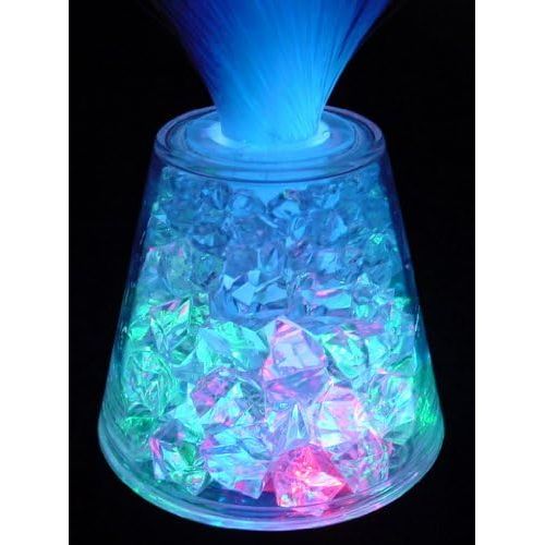  Fibre Optic Ice Lamp Funtime Gifts Ice Fibre Optic Lamp (Blue)