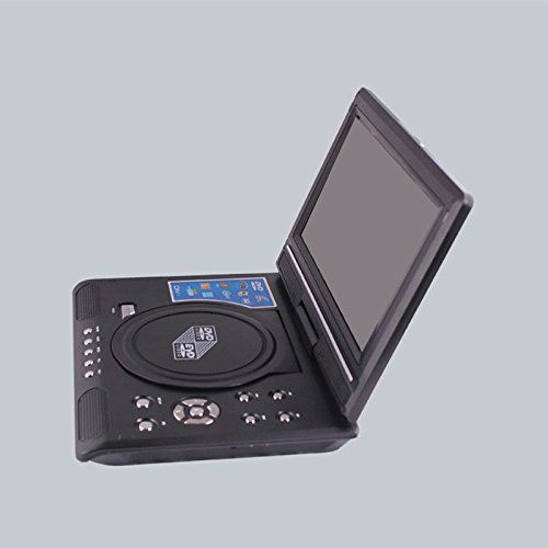  FidgetFidget CD Player MP3 TV AV SD USB FM Game 270° Swivel 9.8 Inch LCD Portable DVD
