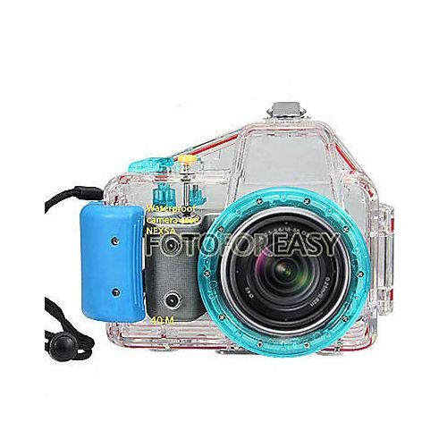  FidgetFidget Diving Dive Camera Case for Sony NEX-5 + 18-55mm Lens 40M Waterproof Underwater