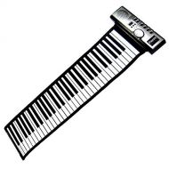 FidgetFidget Portable Roll-Up 61 MIDI Soft Key Flexible Electronic Piano Keyboard Music