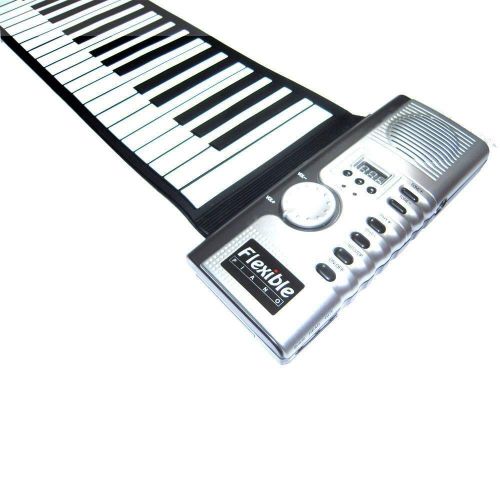  FidgetFidget Portable Roll-Up 61 MIDI Soft Key Flexible Electronic Piano Keyboard Music