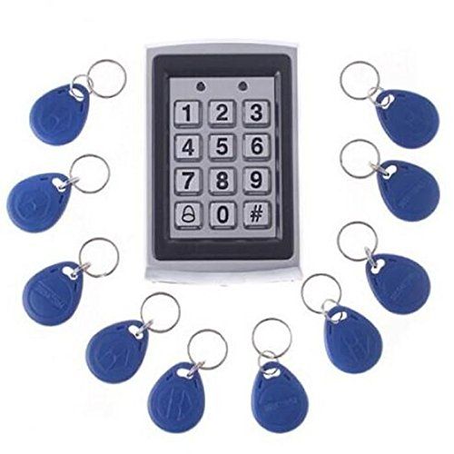 FidgetFidget Card Reader Door Access Control Security MagiDeal Metal Password Keypad RFID