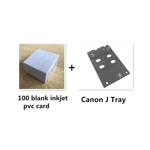  FidgetFidget Tray Inkjet PVC ID Card Starter Kit - Canon J - MG5450, MX925, MG7570,IP7270