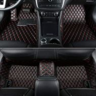 FidgetFidget for Mercedes-Benz E-Class W213 2016~2018 Luxury Custom Car Floor Mats Black Red Convertible 2-Door E63 AMG SBlack RedConvertible 2-Door,E63 AMG S