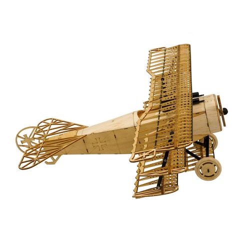  FidgetGear Plywood Static Display 400mm Triplane Wood KIT to Build Cannot Fly