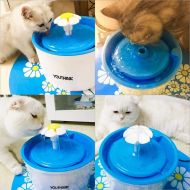 FidgetGear FidgetFidget Automatic 1.6L Flower Dog Cat Drinking Fountain Pet Water Dispenser Feeder Bowl