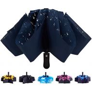 [아마존 핫딜] Fidus Inverted Reverse Sun&Rain Car Umbrella Large Windproof Travel UV Umbrella Women Men - Auto Open Close