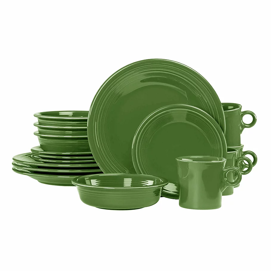 Fiesta 16-Piece Dinnerware Set in Shamrock