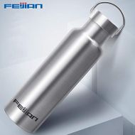Fiesta Feijian Sports Thermos bottle Stainless Steel Insulated Outdoor Drinking Water Bottle Vacuum flask travel kettle shaker: only bottle, 750ml-Insulated