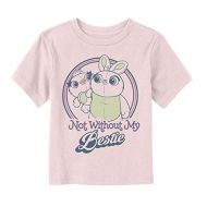 Fifth Sun Toy Story Toddlers 4 Ducky & Bunny Besties Light Pink T-Shirt