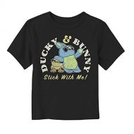 Fifth Sun Toy Story Toddlers 4 Ducky & Bunny Stick with It Motto T-Shirt