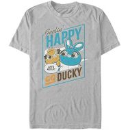 Fifth Sun Toy Story Mens 4 Happy Go Ducky & Bunny T-Shirt