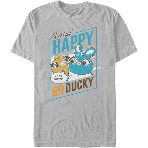  Fifth Sun Toy Story Mens 4 Happy Go Ducky & Bunny T-Shirt