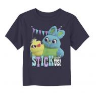 Fifth Sun Toy Story Toddlers 4 Ducky & Bunny Stick with Us BFFs T-Shirt