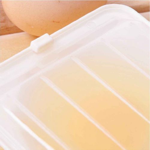  Fighting 2Poachies Egg-Poaching Plastic Egg Cooker Microwave Egg Boiler Egg Boiler Kitchen Tool (Random Color)