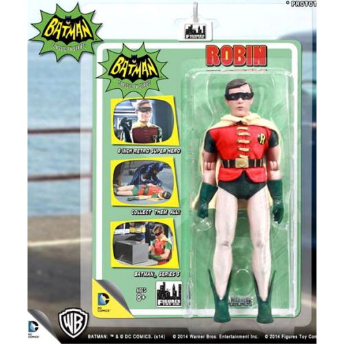  Figures Toy Co. Batman 1966 TV Series Classic TV Series 3 Robin 8 Action Figure