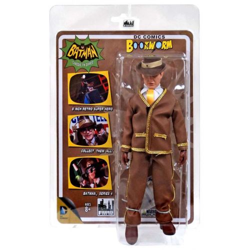  Figures Toy Co. Batman 1966 TV Series Series 4 Bookworm 8 Action Figure