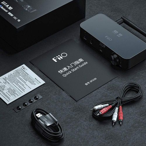  FiiO BTA30 Wireless Bluetooth 5.0 Long Range 송신기 수신기 무선 블루투스 5.0 PC/TV/스피커/헤드폰용 장거리