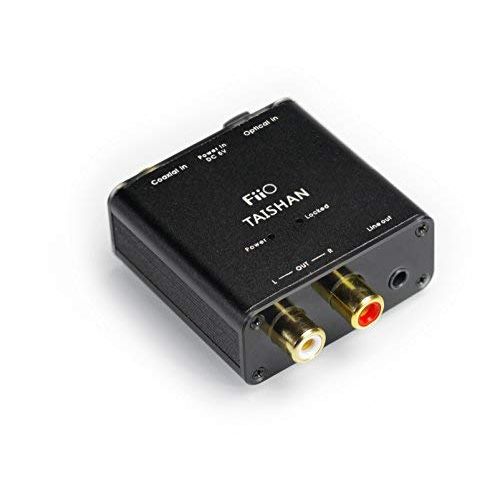  FiiO D3 (D03K) Essential Edition Digital to Analog Audio Converter - 192kHz/24bit Optical and Coaxial DAC - Without AC Adaptor