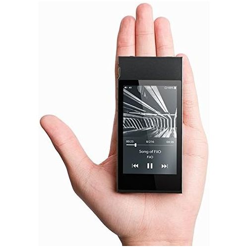  FiiO M7 High Resolution Lossless Music Player with aptX, aptX HD, LDAC HiFi Bluetooth, FM Radio and Full Touch Screen (Black)